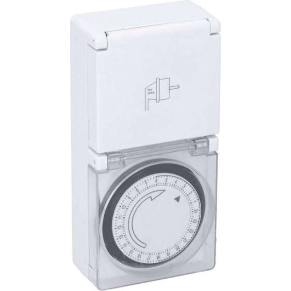 Grundig Mechanische Tijdschakelaar - Tijdschakelklok - Handmatig - 15x8 cm - Stopcontact Grundig Mechanische Tijdschakelaar - Tijdschakelklok - Handmatig - 15x8 cm - Stopcontact