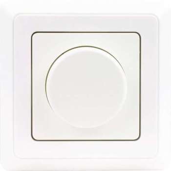 REV 0399620090 Dimmer (inbouw) Geschikt voor lampen: LED-lamp, Halogeenlamp, Gloeilamp Wit