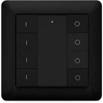ROBB Smarrt Draadloze Schakelaar 8knops zwart Z-wave
