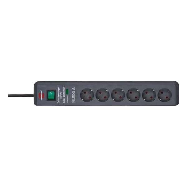 Brennenstuhl 1159540366 Overspanningsveilige stekkerdoos 6-voudig Antraciet Randaarde stekker 1 stuk(s) Brennenstuhl 1159540366 Overspanningsveilige stekkerdoos 6-voudig Antraciet Randaarde stekker 1 stuk(s)