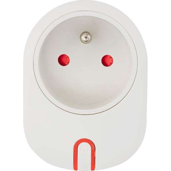 Caliber HWP102F - Slimme stekker met E plug - Wit Caliber HWP102F - Slimme stekker met E plug - Wit