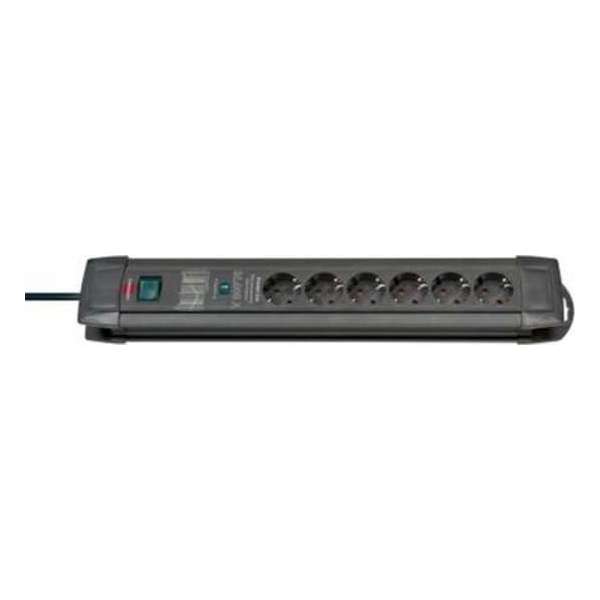 Brennenstuhl 1150480400 power uitbreiding 1,8 m 6 AC-uitgang(en) Binnen Zwart Brennenstuhl 1150480400 power uitbreiding 1,8 m 6 AC-uitgang(en) Binnen Zwart