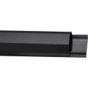 Kabelgoot - Aluminium - 33 Mm X 1100 Mm - Zwart