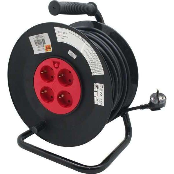 VB Kabelhaspel 3x1,5mm² met thermische beveiliging - 41057 VB Kabelhaspel 3x1,5mm² met thermische beveiliging - 41057