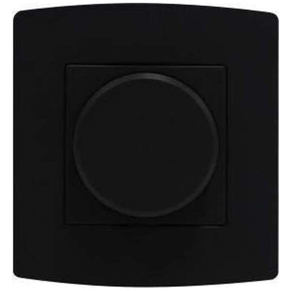 Dimmer voor verlichting 230V - 38638 - Zwart Dimmer voor verlichting 230V - 38638 - Zwart