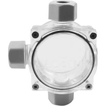 Waterdichte kabeldoos - 3 voudig - IP68 - Transparant