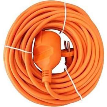 VB Extend - Verlengsnoer PVC - 20M - 2x1QMM - ORANJE