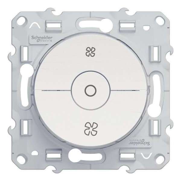 3 standen schakelaar - Wit - Odace - Schneider Electric - S520243 3 standen schakelaar - Wit - Odace - Schneider Electric - S520243