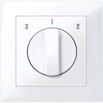 3 standen schakelaar Compleet - Actief wit - Merten M-Pure - Schneider Electric - MTN3171-3625_TO