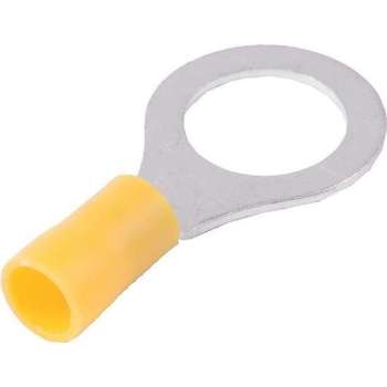 Ringkabelschoen Geel 13.0-19.2 mm - Gat diameter 6.7 mm - M12 - 100 Stuks