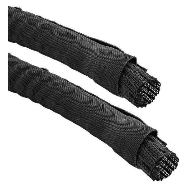 InLine¨ Self Closing Sleeving, black, 25mm diameter, 1m InLine¨ Self Closing Sleeving, black, 25mm diameter, 1m