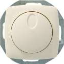 PLIEGER dimmer | serie Aurora | 230V halogeen- en gloeilampen | 20 - 400 watt | druk aan/uit | creme
