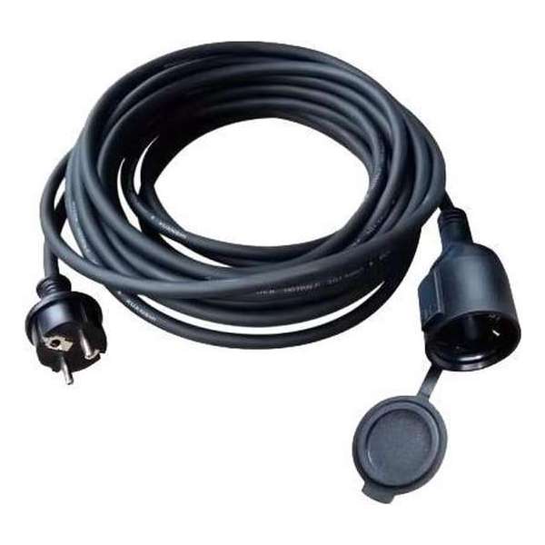 Partyspace professioneel verlengsnoer buiten 10 m | Spatwaterdicht (IP44 ) | Neopreen - Rubber kabel Partyspace professioneel verlengsnoer buiten 10 m | Spatwaterdicht (IP44 ) | Neopreen - Rubber kabel