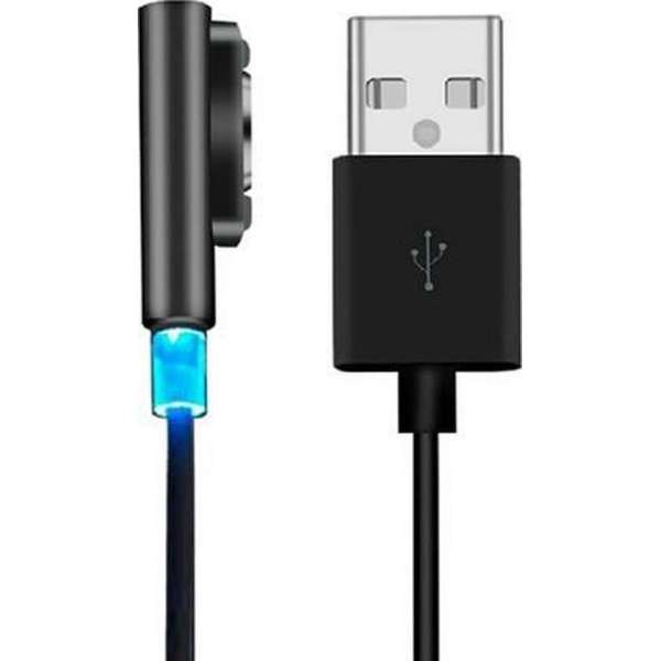 Magnetische USB laadkabel voor Sony Xperia Z3 Compact Zwart Opladen Magnetische USB laadkabel voor Sony Xperia Z3 Compact Zwart Opladen