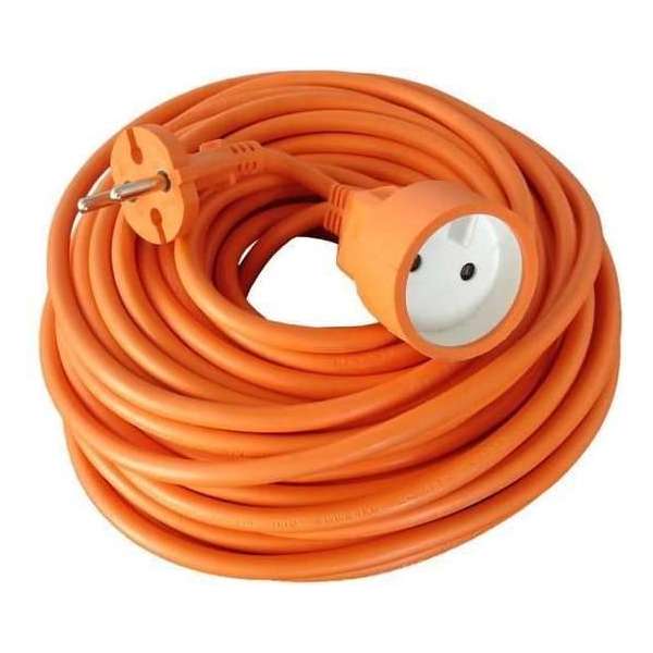 Verlengsnoer voor tuinkabel 10m 2x1,5mm� oranje Verlengsnoer voor tuinkabel 10m 2x1,5mm� oranje