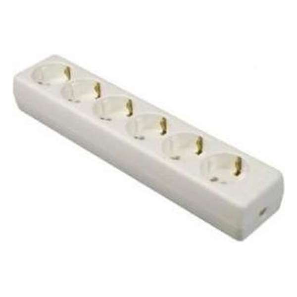 VB 31324 Tafelcontactdoos 6-Voudig + RA Zonder Snoer Wit VB 31324 Tafelcontactdoos 6-Voudig + RA Zonder Snoer Wit