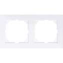 Afdekraam M-Pure 2V - Kunststof Actief Wit - Systeem M - Schneider Electric - MEG4020-3625