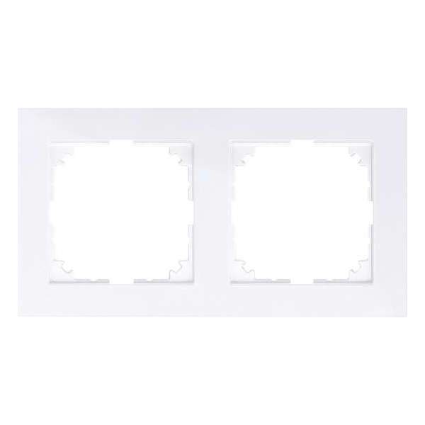 Afdekraam M-Pure 2V - Kunststof Actief Wit - Systeem M - Schneider Electric - MEG4020-3625 Afdekraam M-Pure 2V - Kunststof Actief Wit - Systeem M - Schneider Electric - MEG4020-3625