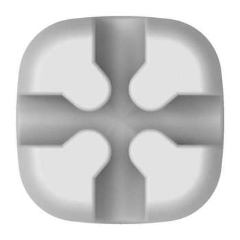 Orico Kabelclip   voor kabel tot 5mm dik - Grijs