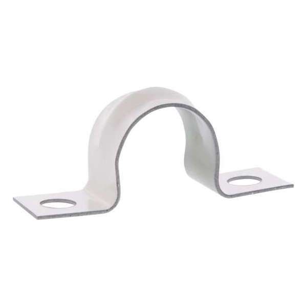 Zadel voor installatiebuis 5/8, met schroeven 16 mm wit - 20 stuks. Zadel voor installatiebuis 5/8, met schroeven 16 mm wit - 20 stuks.
