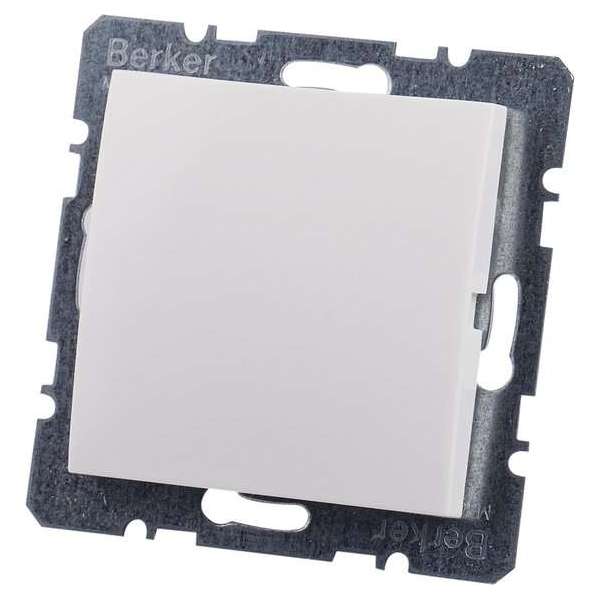 Berker Blinde centraalplaat S1 - Wit Berker Blinde centraalplaat S1 - Wit