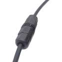 Waterdichte kabelverbinder 3-aderig - schroefdraad bevestiging - IP67 connector