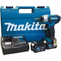 Makita TD110DSME 10.8V Li-Ion accu slagschroevendraaier set (2x 4.0Ah accu) in koffer