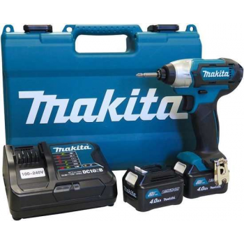 Makita TD110DSME 10.8V Li-Ion accu slagschroevendraaier set (2x 4.0Ah accu) in koffer