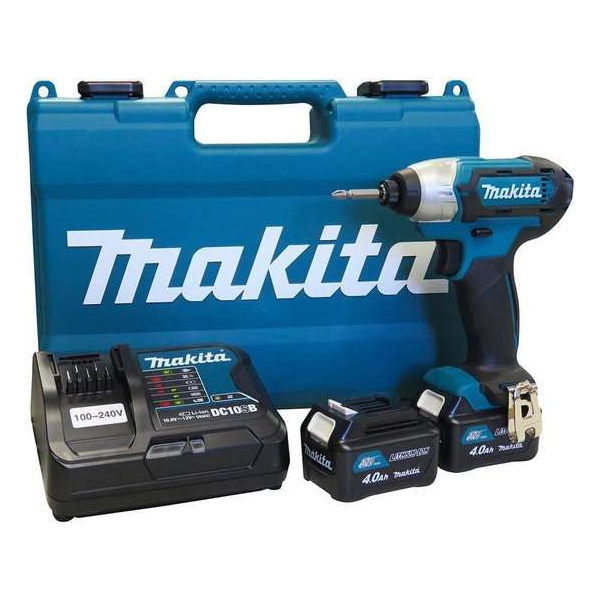 Makita TD110DSME 10.8V Li-Ion accu slagschroevendraaier set (2x 4.0Ah accu) in koffer Makita TD110DSME 10.8V Li-Ion accu slagschroevendraaier set (2x 4.0Ah accu) in koffer