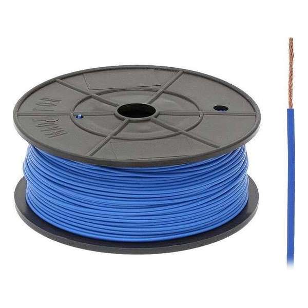 FLRY -B kabel - 1x 0,75mm - Blauw - Per meter FLRY -B kabel - 1x 0,75mm - Blauw - Per meter