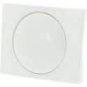 BERKER ARSYS CENTRAALPLAAT MET KNOP VOOR DIMMER POLARWIT
