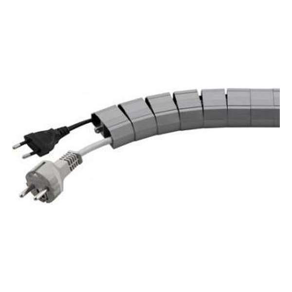 Basic FA-3000B (LFR01) - Kabel-kanaal, modulair, hard plastic, 50 delen, 1.25 m, grijs Basic FA-3000B (LFR01) - Kabel-kanaal, modulair, hard plastic, 50 delen, 1.25 m, grijs