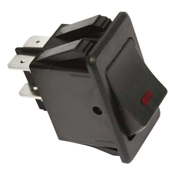 Schakelaar LED 12V 35A rood 35x19mm Schakelaar LED 12V 35A rood 35x19mm
