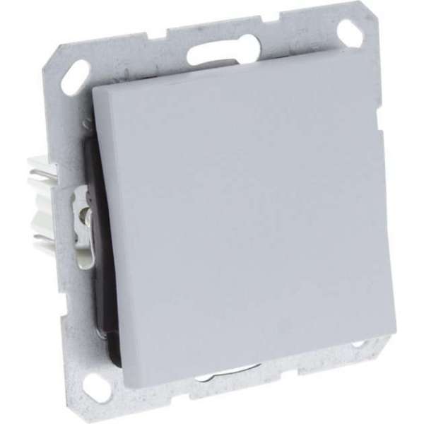 Q-Link S-Line schakelaar - inbouw - wissel - aluminium Q-Link S-Line schakelaar - inbouw - wissel - aluminium