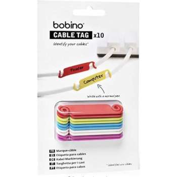 bobino Cable Tag - 10 pcs. Pack Assort. Colors