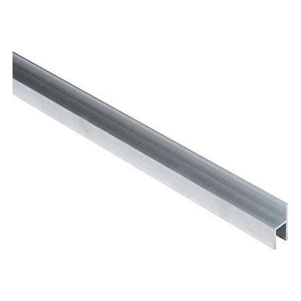 Essentials stoeltjesprofiel aluminium brut 100 x 2,6 x 0,8 x 0,15 cm Essentials stoeltjesprofiel aluminium brut 100 x 2,6 x 0,8 x 0,15 cm