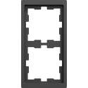 Afdekraam D-Life 2V - Kunststof Antraciet - Systeem Design - Schneider Electric - MTN4020-6534