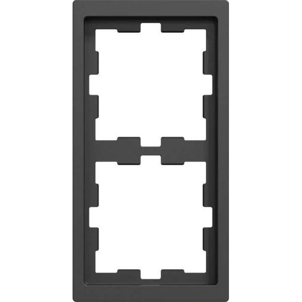 Afdekraam D-Life 2V - Kunststof Antraciet - Systeem Design - Schneider Electric - MTN4020-6534 Afdekraam D-Life 2V - Kunststof Antraciet - Systeem Design - Schneider Electric - MTN4020-6534