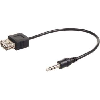 Kabel JACK 3,5mm OTG Adapter USB Maclean MCTV-693
