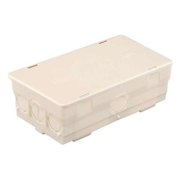 ABB - Lasdoos - Kabeldoos - Hafobox - Rechthoek - Opbouw - Incl. Deksel - 125x70x45mm - Wit - BES LED ABB - Lasdoos - Kabeldoos - Hafobox - Rechthoek - Opbouw - Incl. Deksel - 125x70x45mm - Wit - BES LED