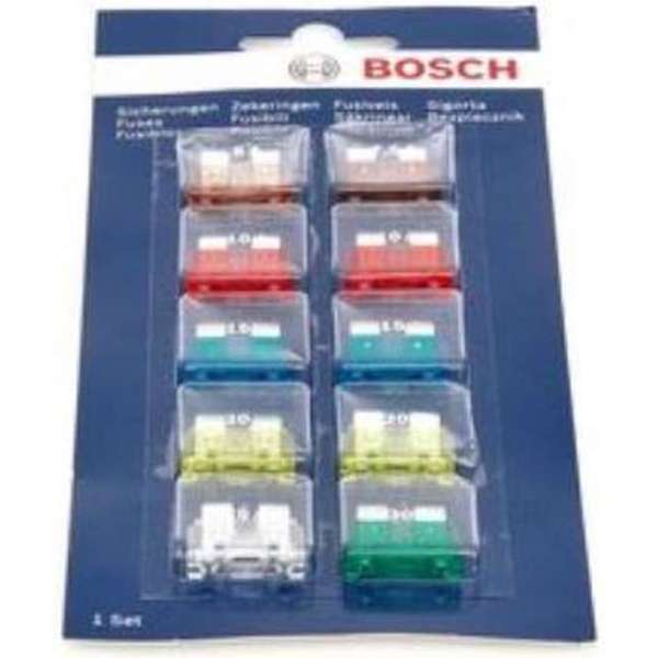 Auto Zekeringen Set Steekzekeringen 10 Stuks Bosch Auto Zekeringen Set Steekzekeringen 10 Stuks Bosch