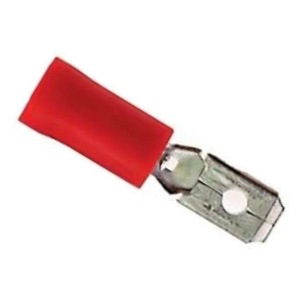 Bofix Kabelschoen Stekker Man Plat 4.8 Mm Rood 25 Stuks Bofix Kabelschoen Stekker Man Plat 4.8 Mm Rood 25 Stuks