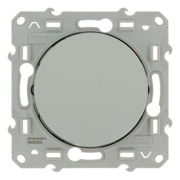 Schneider Electric Odace wisselschakelaar Aluminium