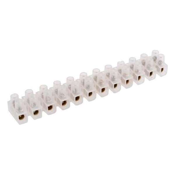 Kroonsteen strip 2,5 - 6 mm2 wit Kroonsteen strip 2,5 - 6 mm2 wit