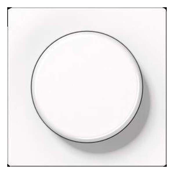 Jung Afdekking voor draaidimmer -wit- Jung Afdekking voor draaidimmer -wit-
