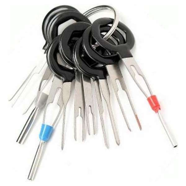 Set terminal removal tools - auto - elektrische bedrading - pin extractor | Elektrischefoutjes.nl Set terminal removal tools - auto - elektrische bedrading - pin extractor | Elektrischefoutjes.nl
