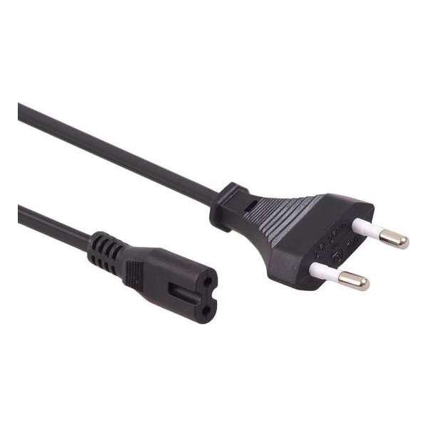 Stroomkabel Netsnoer EU 2 PIN Maclean 1,5 Stroomkabel Netsnoer EU 2 PIN Maclean 1,5
