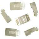 Kopp utp stekkers afgeschermd 8-polig rj45 6 stuks