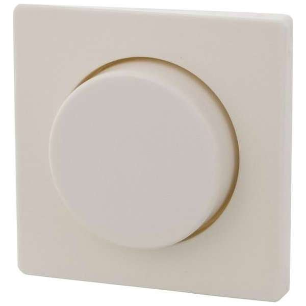 Berker Q1 Centraalplaat Met Knop Dimmer - Polarwit Berker Q1 Centraalplaat Met Knop Dimmer - Polarwit
