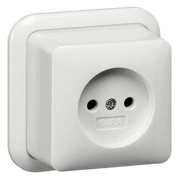 ✅ GIRA opbouw wandcontactdoos enkel zonder randaarde Zuiver wit (hagelwit) 047011 ✅PROLEDPARTNERS ® ✅ GIRA opbouw wandcontactdoos enkel zonder randaarde Zuiver wit (hagelwit) 047011 ✅PROLEDPARTNERS ®